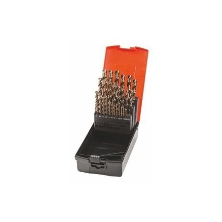 Holex CleverDrill jobber drill set HSS No. 114031 in a case, uncoated, Type: 1-13KB 115051 1-13KB